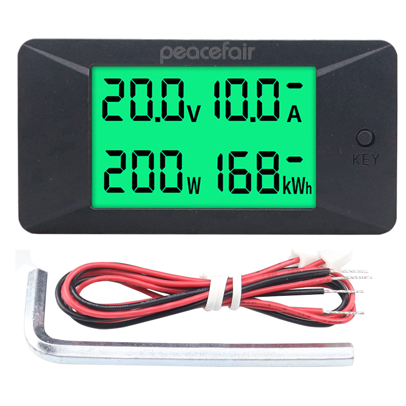 Power Supply Tester - DC 0-300V 0-300A 100A 200A โวลต์มิเตอร์แอมป์มิเตอร์