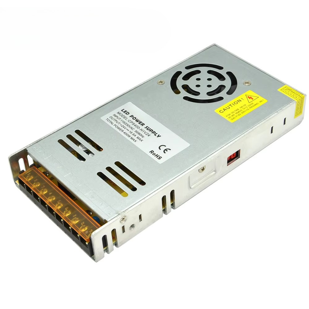 Ac Power Supply - แหล่งจ่ายไฟแบบสวิตชิ่ง AC-DC 400W 24V เอาต์พุตเดี่ยว บางเฉียบ