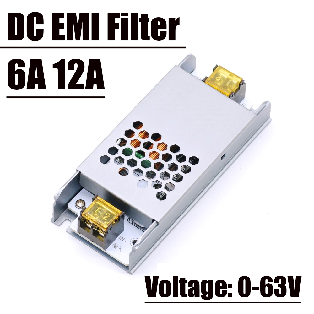 ฟิลเตอร์ EMI 6A 12A DC ฟิลเตอร - Dc Power Supply 12V บทวิจารณ์และราคา
