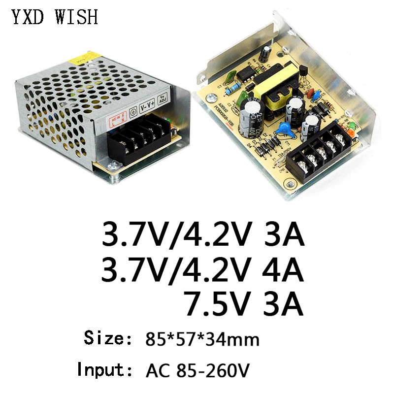 AC 220V to 3.7V 4.2V 7.5V แหล่ - Smps Power Supply บทวิจารณ์และราคา