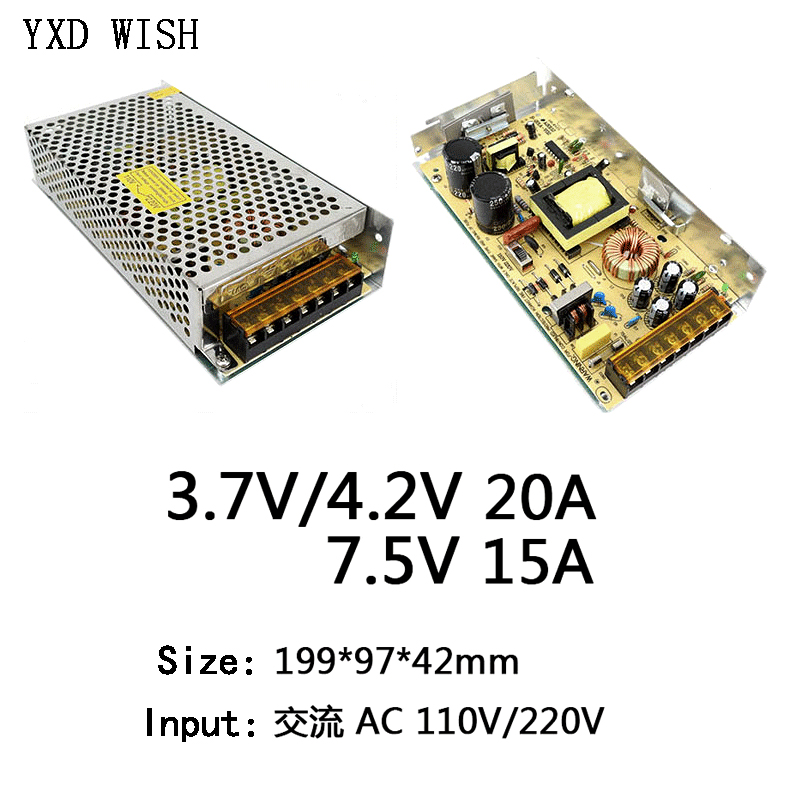 AC 220V to 3.7V 4.2V 7.5V แหล่ - Smps Power Supply บทวิจารณ์และราคา