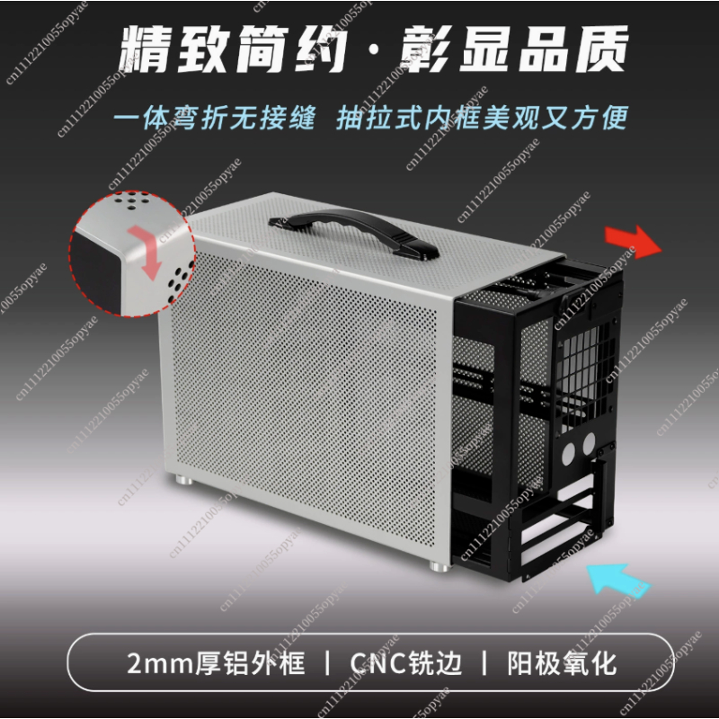 D3 อลูมิเนียมมินิพีซีเคส 280 ร - Pc Power Supply บทวิจารณ์และราคา