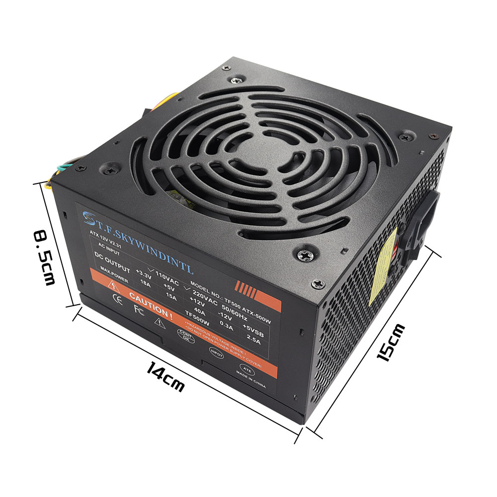 พาวเวอร์ซัพพลาย ATX สำหรับคอมพ - Power Supply 750W บทวิจารณ์และราคา