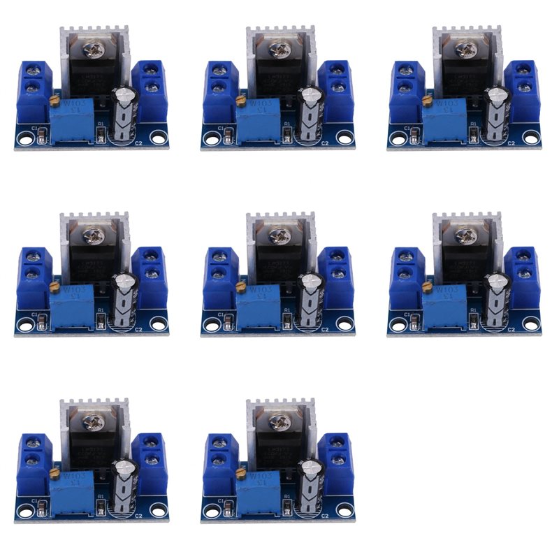 8X LM317 DC-DC 1.5A 1.2-37V บอ - Pc Power Supply บทวิจารณ์และราคา
