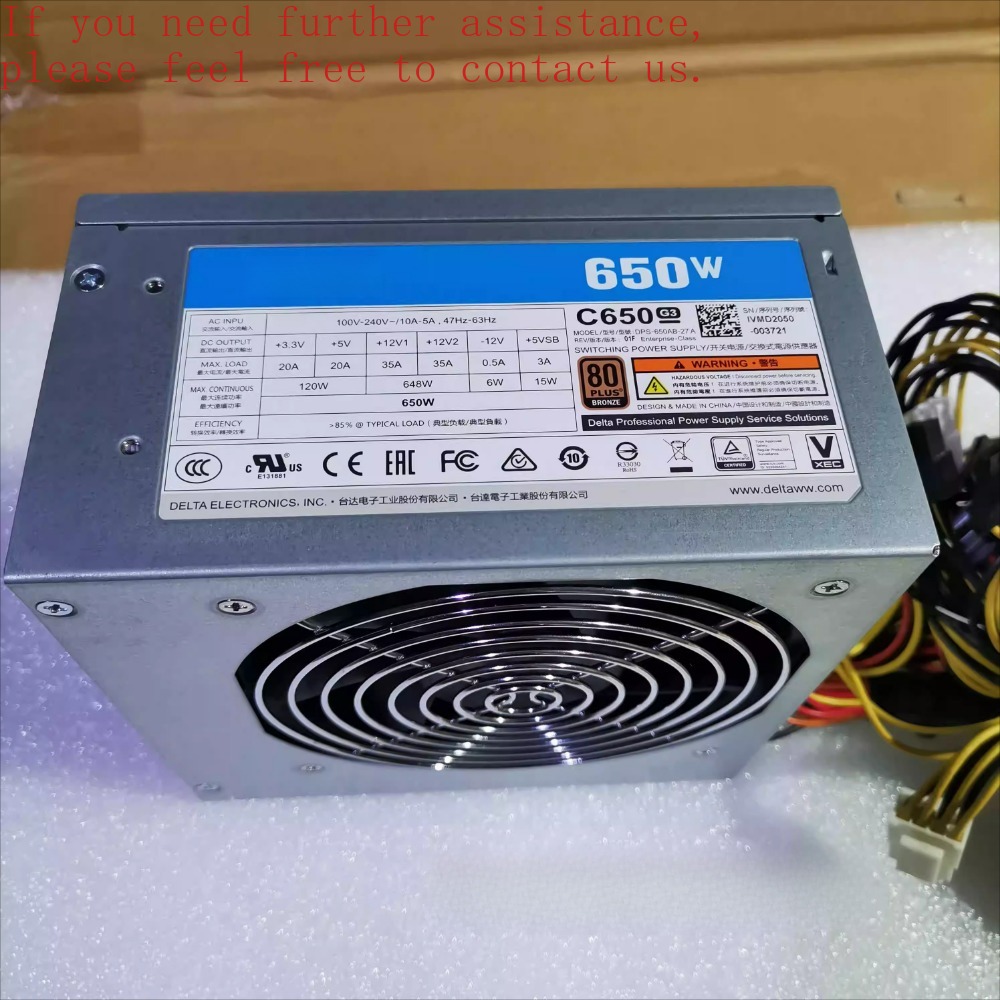 สำหรับ Antiac 850W Full Module - Power Supply 650W บทวิจารณ์และราคา