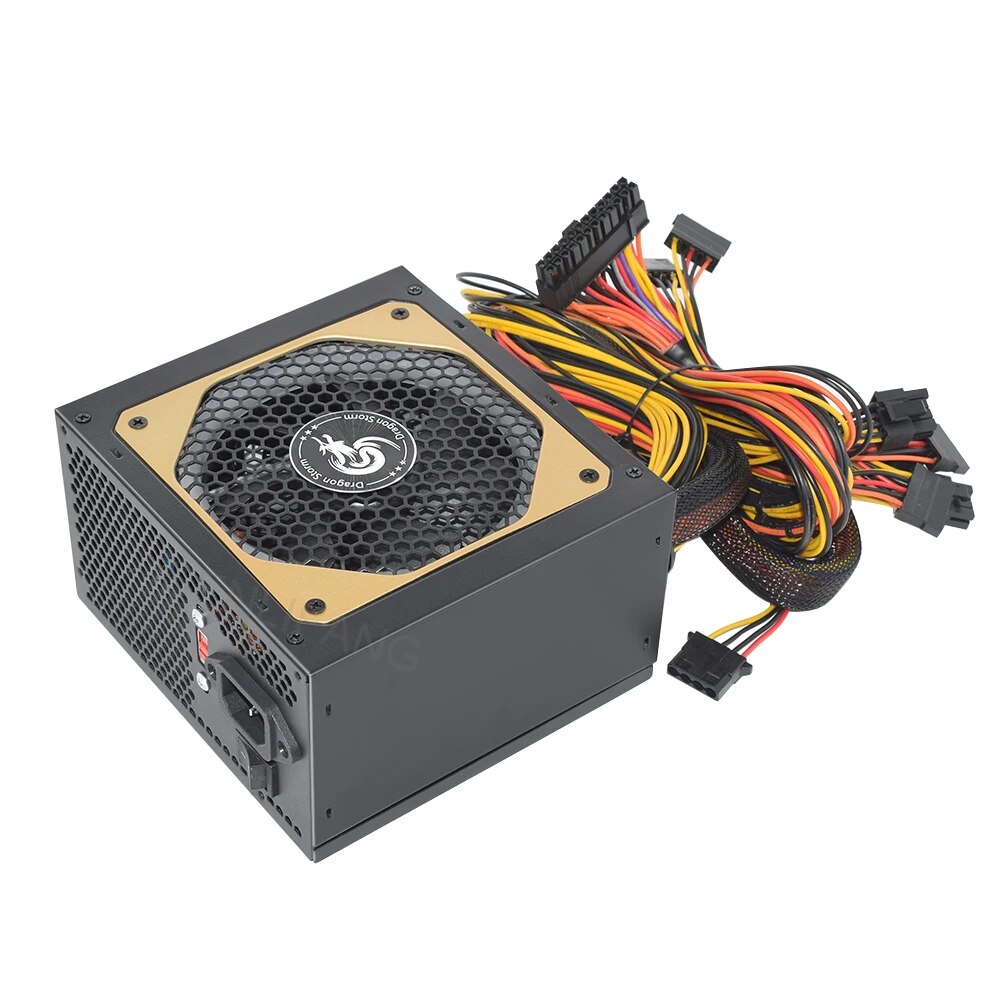 ATX 400W 600W 110-230V RGB 12V - Power Supply 750W บทวิจารณ์และราคา