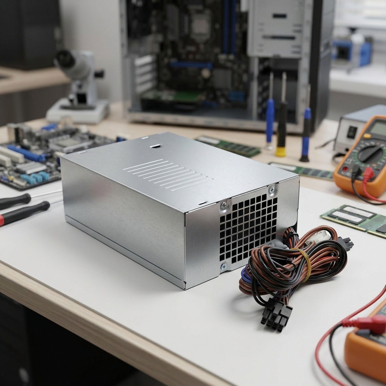 แหล่งจ่ายไฟ 500W รุ่น D500EPS- - Psu Computer บทวิจารณ์และราคา
